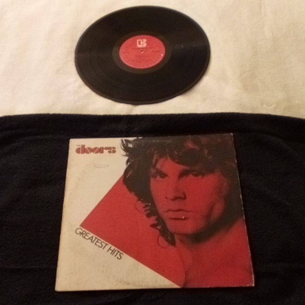 VINTAGE THE DOORS GREATEST HITS RECORD ALBUM
